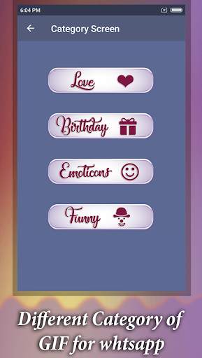 Animated Emoticons - GIF for Whatsapp screenshot 3