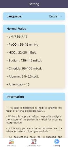 Complete ABG Analysis screenshot 4