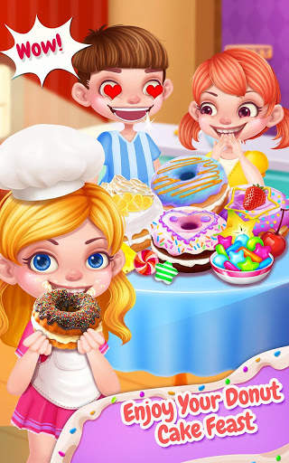 Sweet Donut Cake Maker screenshot 4