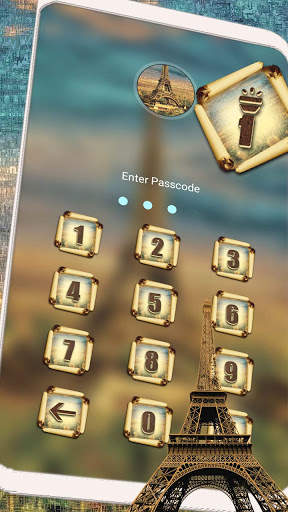 Vintage Eiffel Tower Launcher Theme screenshot 5