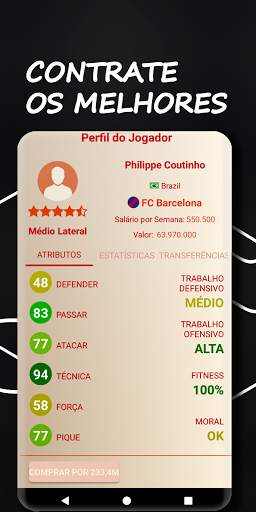 Be the Manager 2021 - Estratégia de Futebol screenshot 3