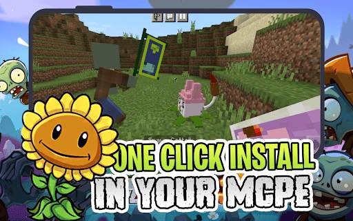 PVZ Mod Minecraft screenshot 3