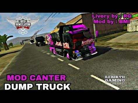 Mod Dump Truck Bussid screenshot 4