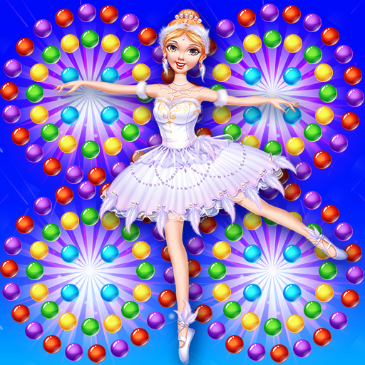 Pretty Ballerina Bubble icon