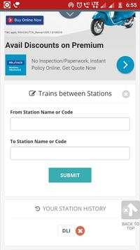 INDIAN RAILWAYS INFO screenshot 5