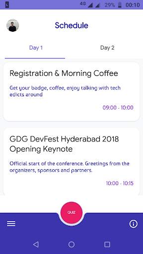 DevFest Hyderabad 2018 screenshot 1