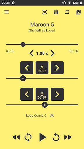 Loop Player - A B Audio Repeat Player screenshot 4
