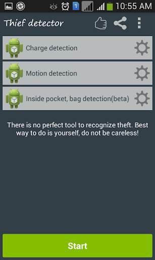 Anti theft real time screenshot 1