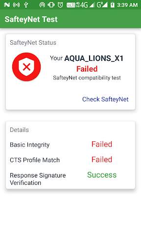 SafetyNet Checker screenshot 3
