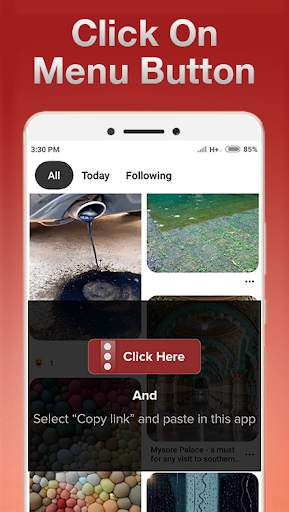 Video downloader for Pinterest - pin downloader screenshot 2