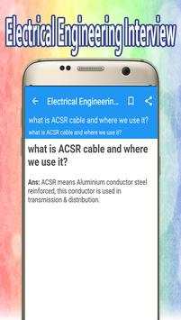 Electrical Engineering Interview Questions screenshot 3
