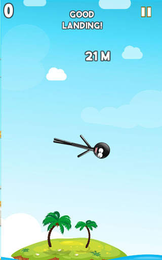 Stickman Water Trampoline Flip screenshot 14