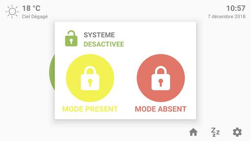 MQTT Alarm Control Panel screenshot 2