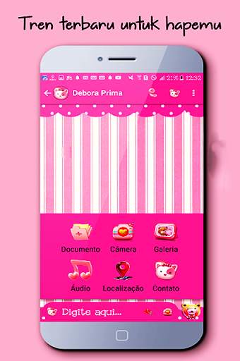 GB WA Pink Aero App screenshot 1