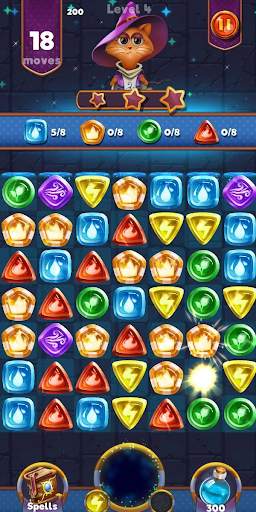 Magic gems crush screenshot 5