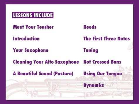 Learn Alto Sax screenshot 7
