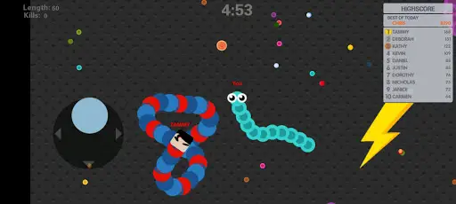 Snake io Worms Zone io screenshot 3