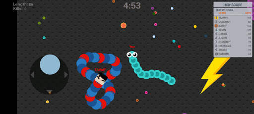 Snake io Worms Zone io screenshot 3