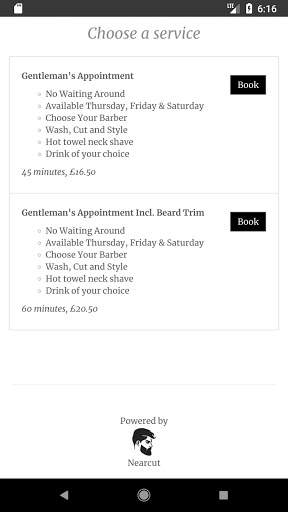 The Men's Room Barber Shop screenshot 2