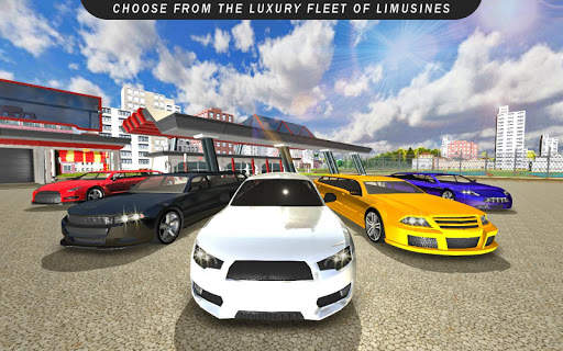 Real Limo Taxi Driver - New Driving Games 2020 screenshot 2