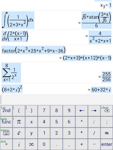 Symbolic Calculator screenshot 12