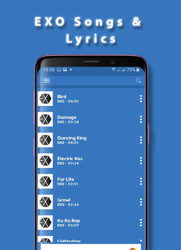 EXO Offline Songs & Lyrics screenshot 1