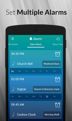 Alarmr- My Wakeup alarm clock screenshot 5