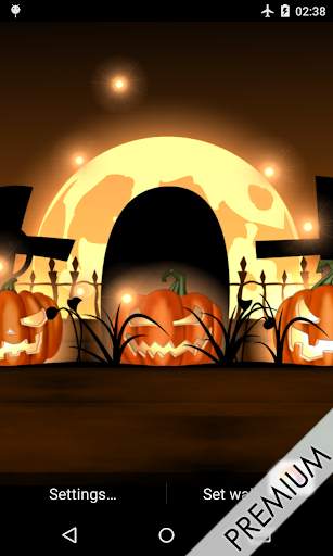 Halloween live wallpaper with countdown and sounds screenshot 8