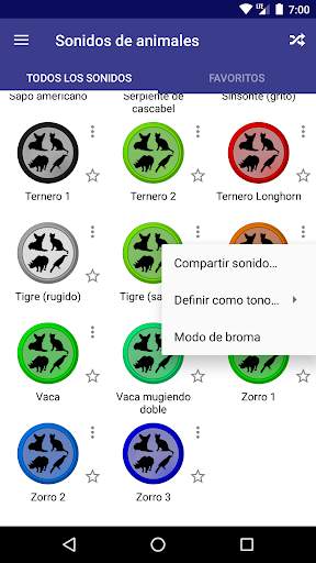 Sonidos de animales screenshot 2
