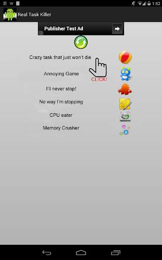 Real Task Killer screenshot 2
