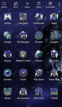 Ice Wolf theme screenshot 6