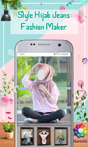 Style Hijab Jeans Fashion Maker screenshot 7