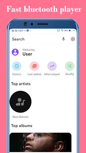 Bluetooth Music Player 3 تصوير الشاشة