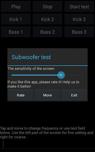 Subwoofer test screenshot 3