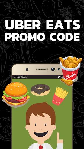 Promo Code for Uber Eats Food Delivery 2 تصوير الشاشة