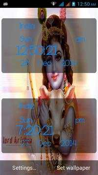 Krishna Digital Clock screenshot 3