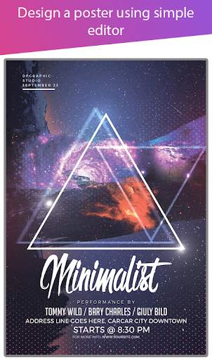 Poster Maker & Flyer, Ads,Invitation Maker screenshot 1