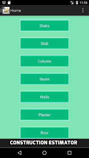 Construction Estimator screenshot 2