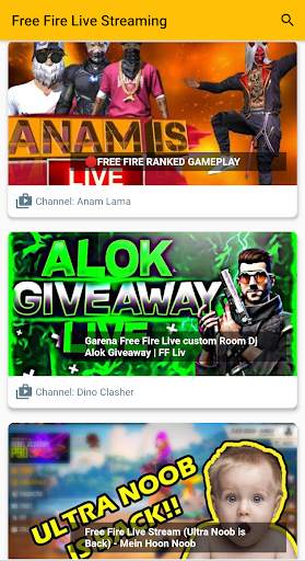 Free Fire Live Streaming screenshot 4