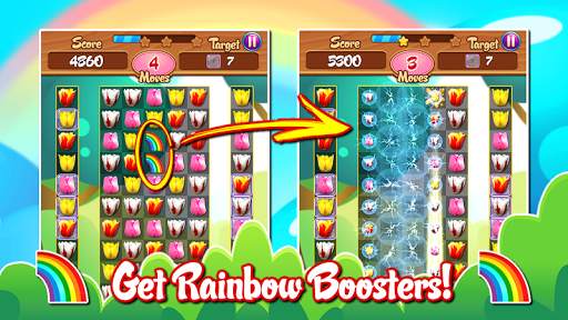 Tulip Crush 🌷 Match 3 Beautifully 🐝 Flower Game screenshot 8