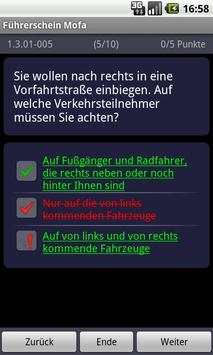 German Driving License (Moped) screenshot 8