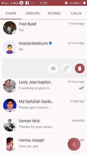 Fvmessenger screenshot 1
