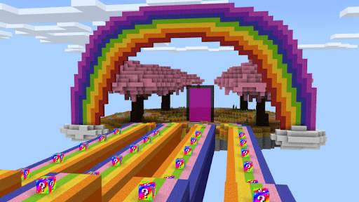 Lucky Block Race Maps For Minecraft screenshot 1