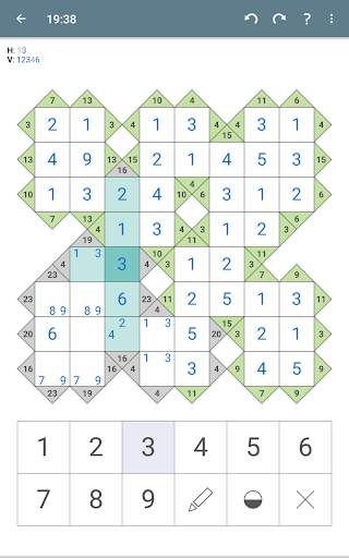 Kakuro - Classic Puzzle Game screenshot 14