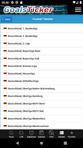 Goals Ticker - Ergebnisse live screenshot 2