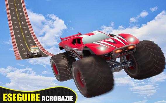 Impossible Mega Ramp Monster Truck Challenge Race screenshot 4