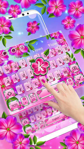 Flower Blossom Keyboard screenshot 2