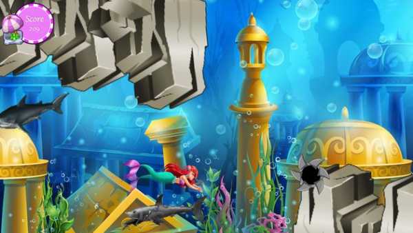 Mermaid Shark Attack screenshot 5