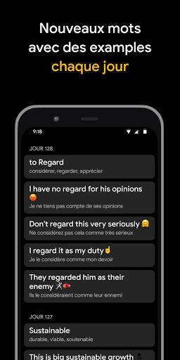 VocApp: Apprends l’Anglais screenshot 3