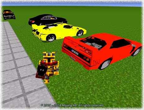 New Cars for Minecraft Mod screenshot 1